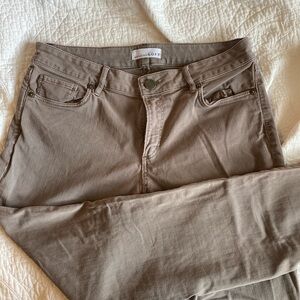Loft Grey Skinny Jeans